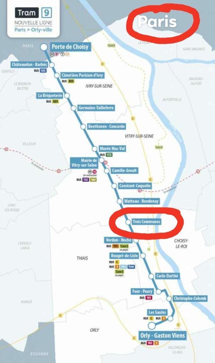 Eden In Vitry Logement Entier Zewnętrze zdjęcie